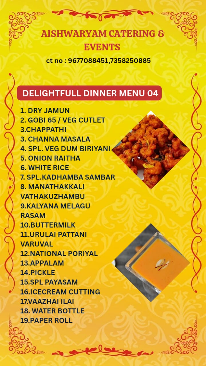 Top Veg Catering in Mangadu