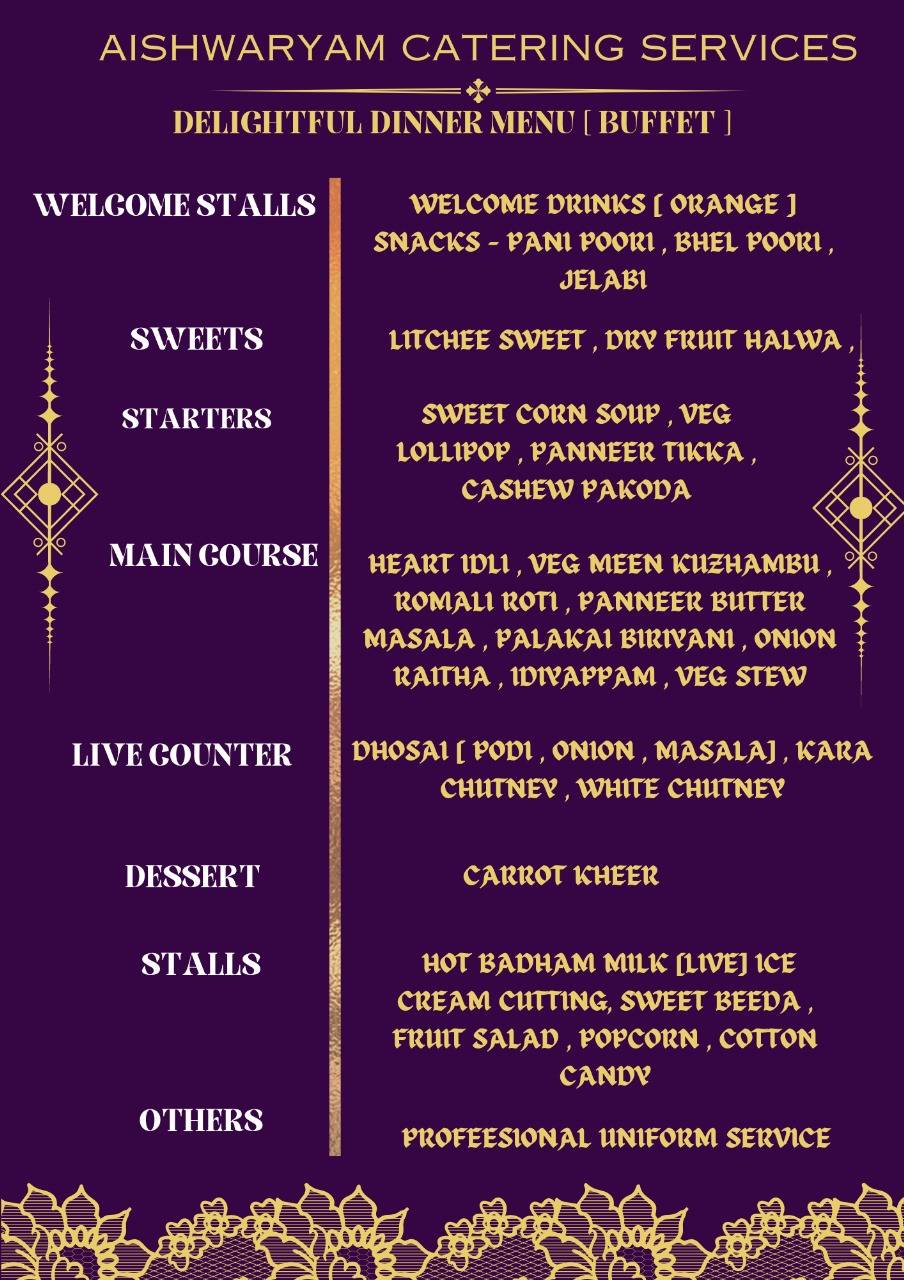 Best Marriage Caterers in Avadi
