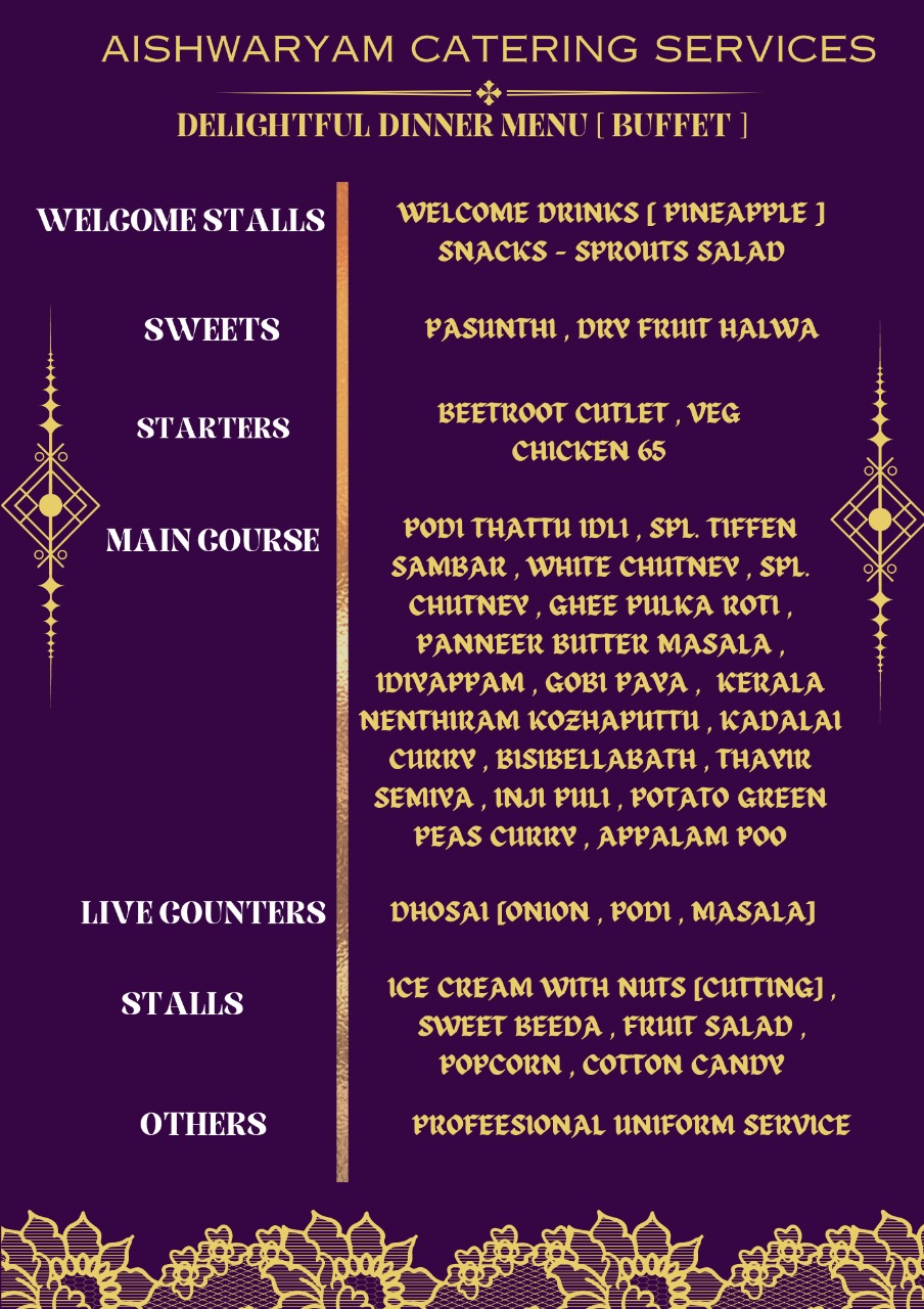 Best Marriage Caterers in Porur