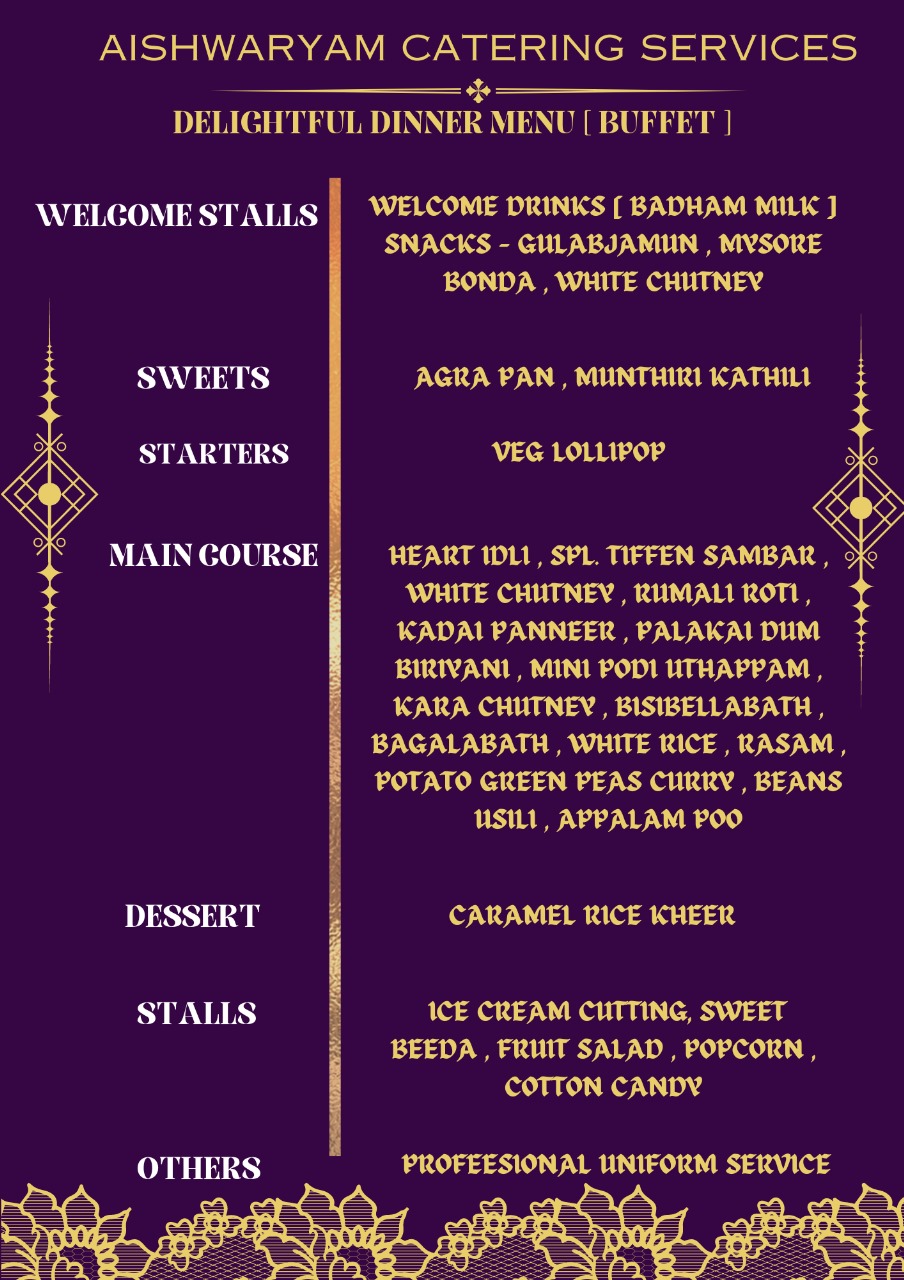 Best Marriage Caterers in Avadi