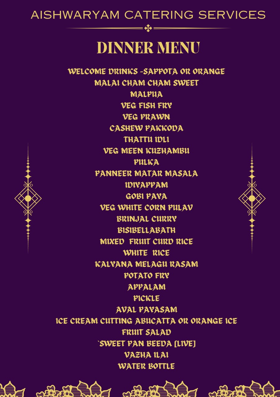 Non Veg Catering Services in Porur