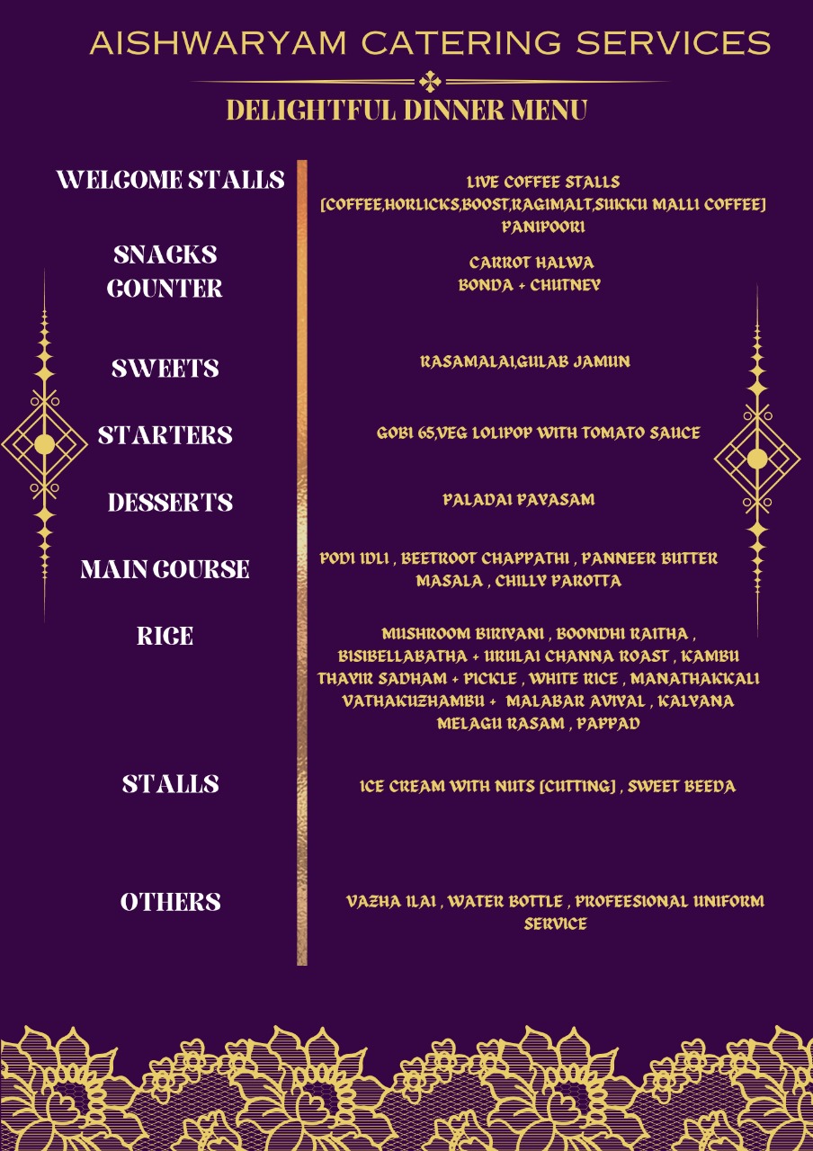 Best Catering Services in Avadi